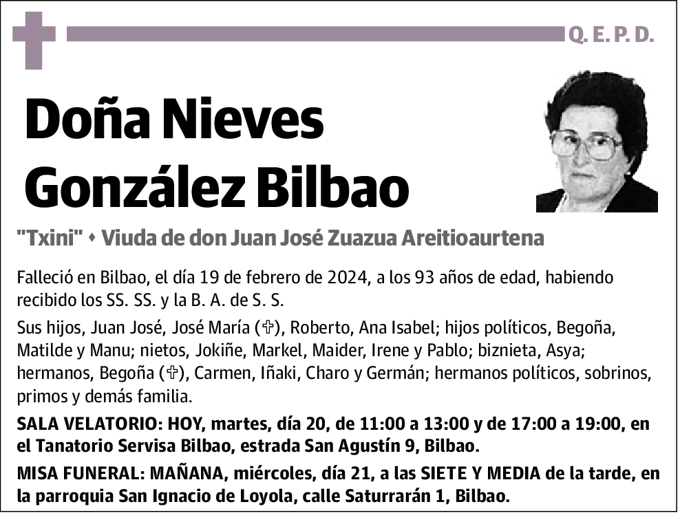 Nieves González Bilbao