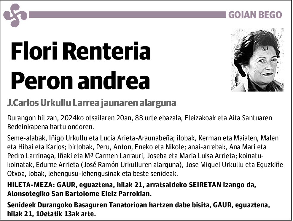 Flori Renteria Peron