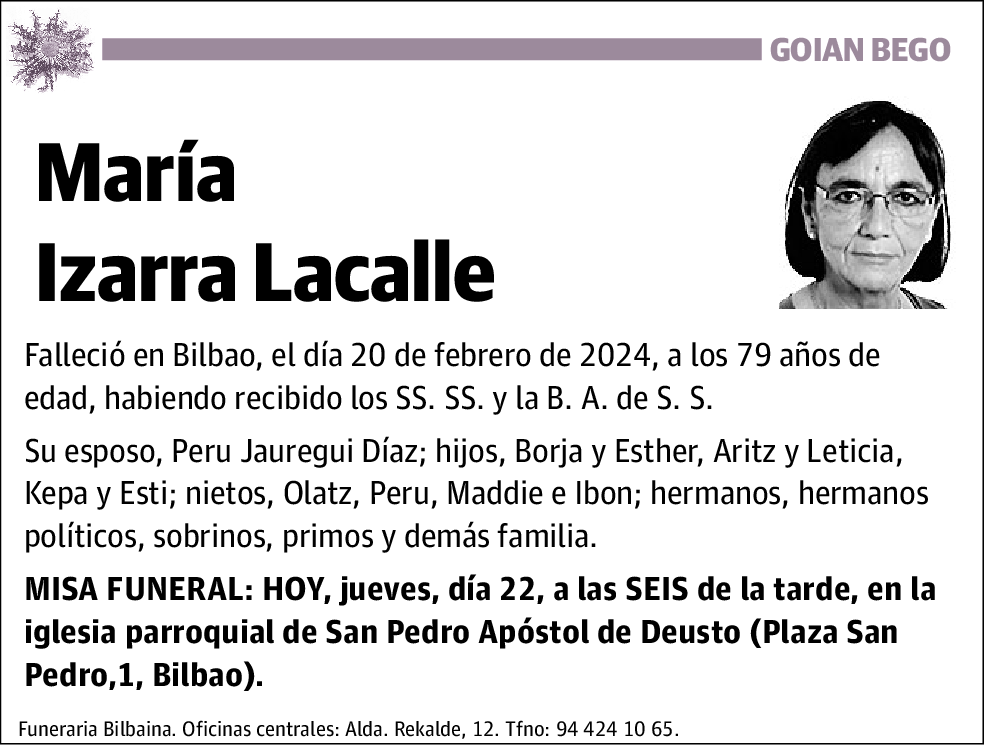 María Izarra Lacalle