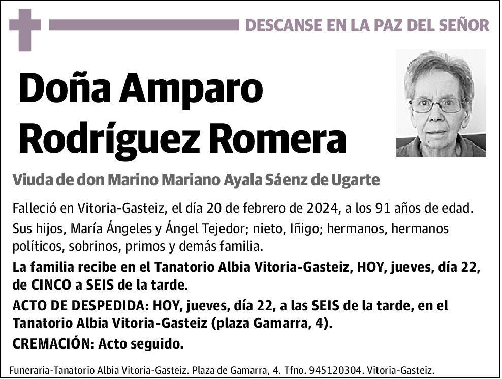 Amparo Rodríguez Romera