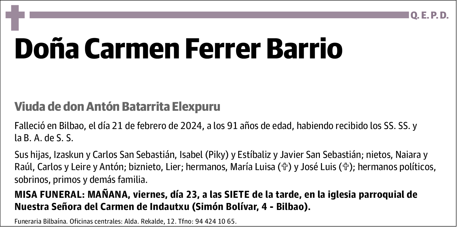 Carmen Ferrer Barrio