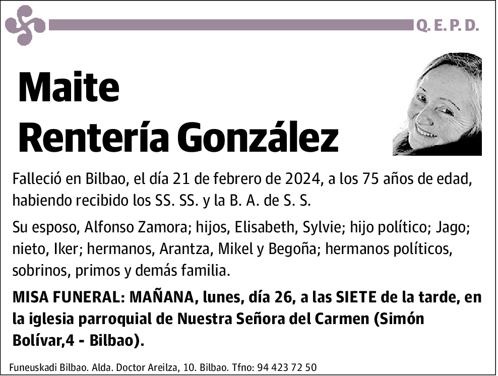 Maite Rentería González