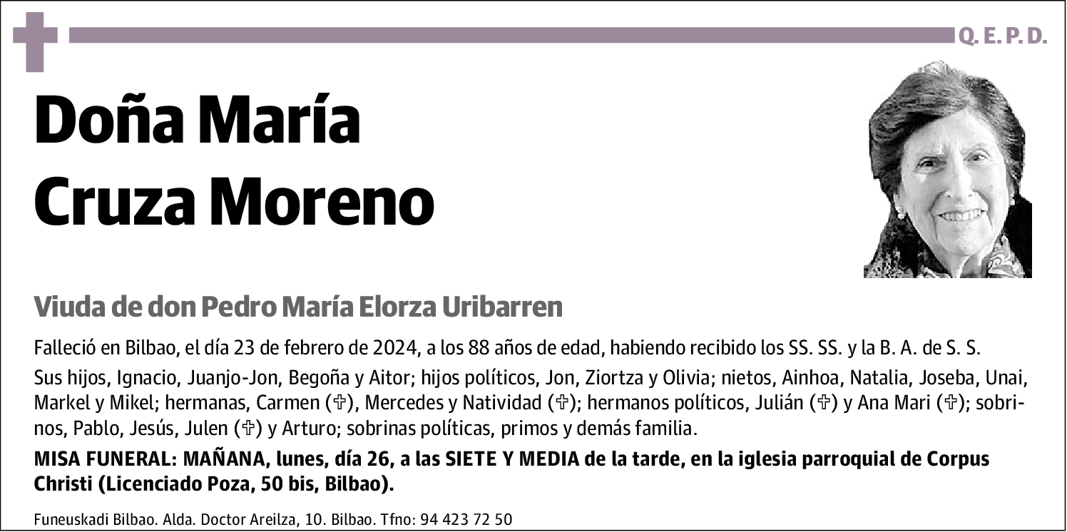 María Cruza Moreno