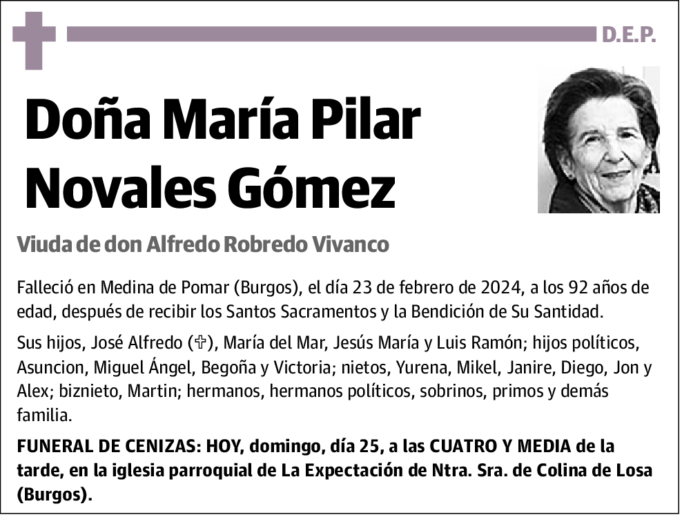 María Pilar Novales Gómez