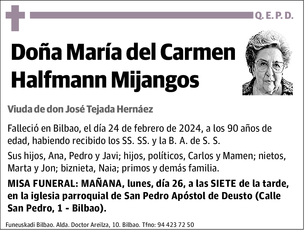 Maria del Carmen Halfmann Mijangos