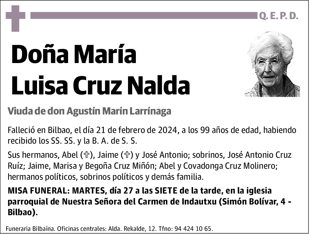 María Luisa Cruz Nalda