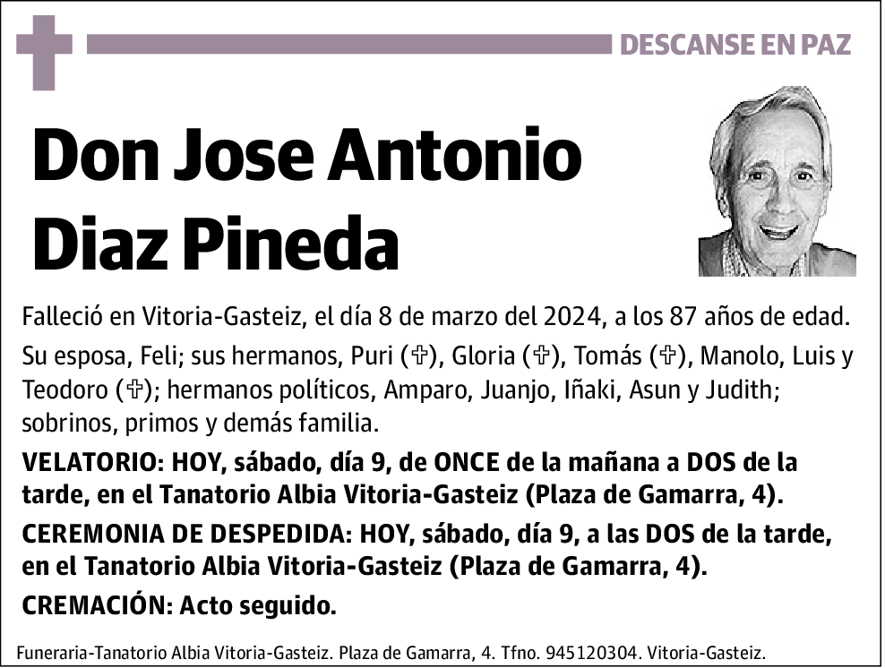 Jose Antonio Diaz Pineda