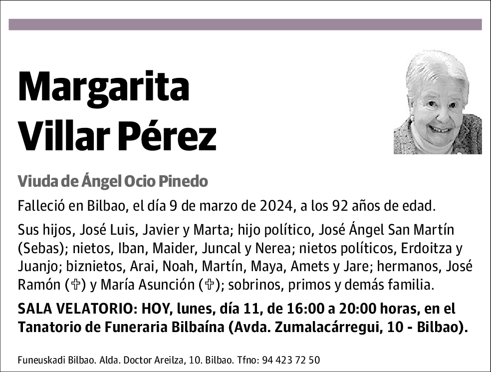 Margarita Villar Pérez