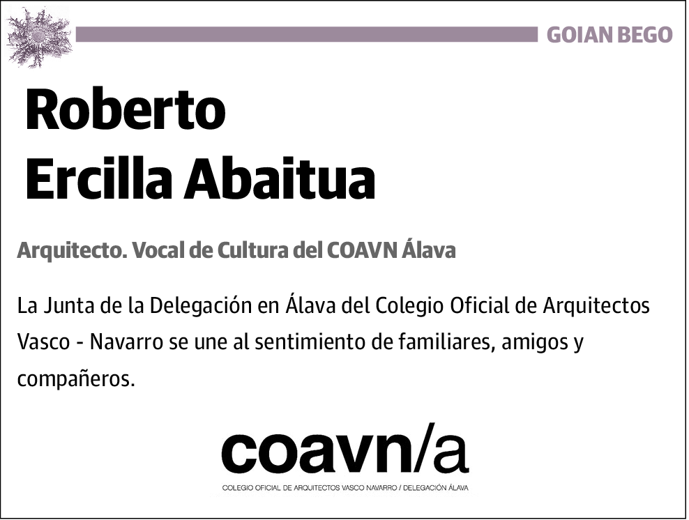 Roberto Ercilla Abaitua