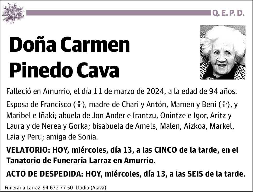 Carmen Pinedo Cava