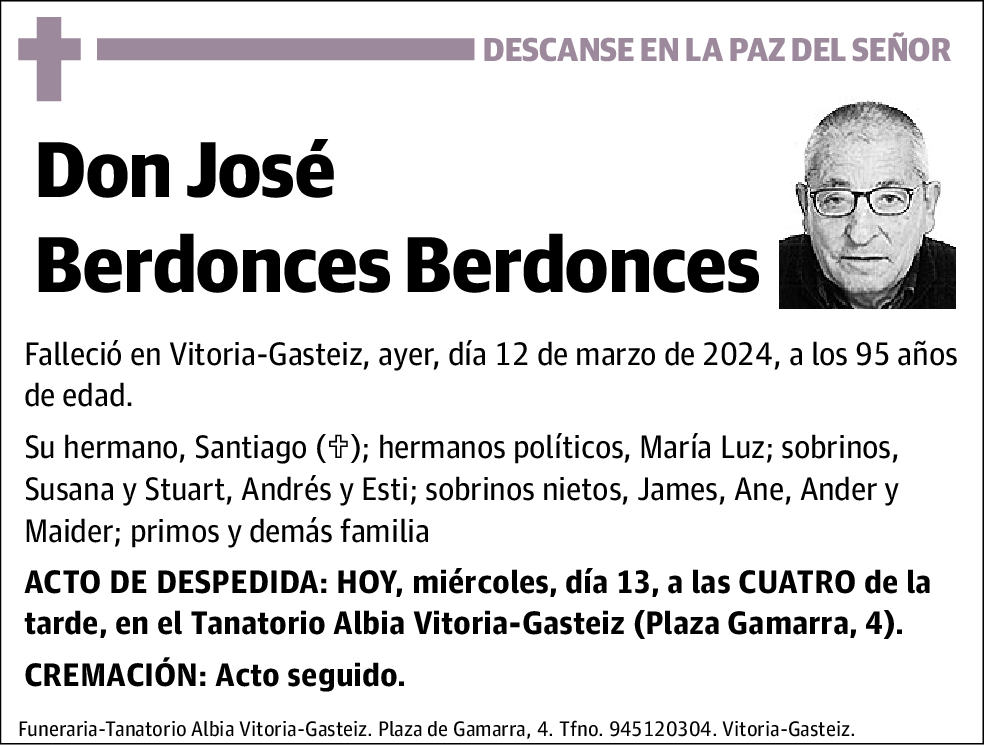 José Berdonces Berdonces