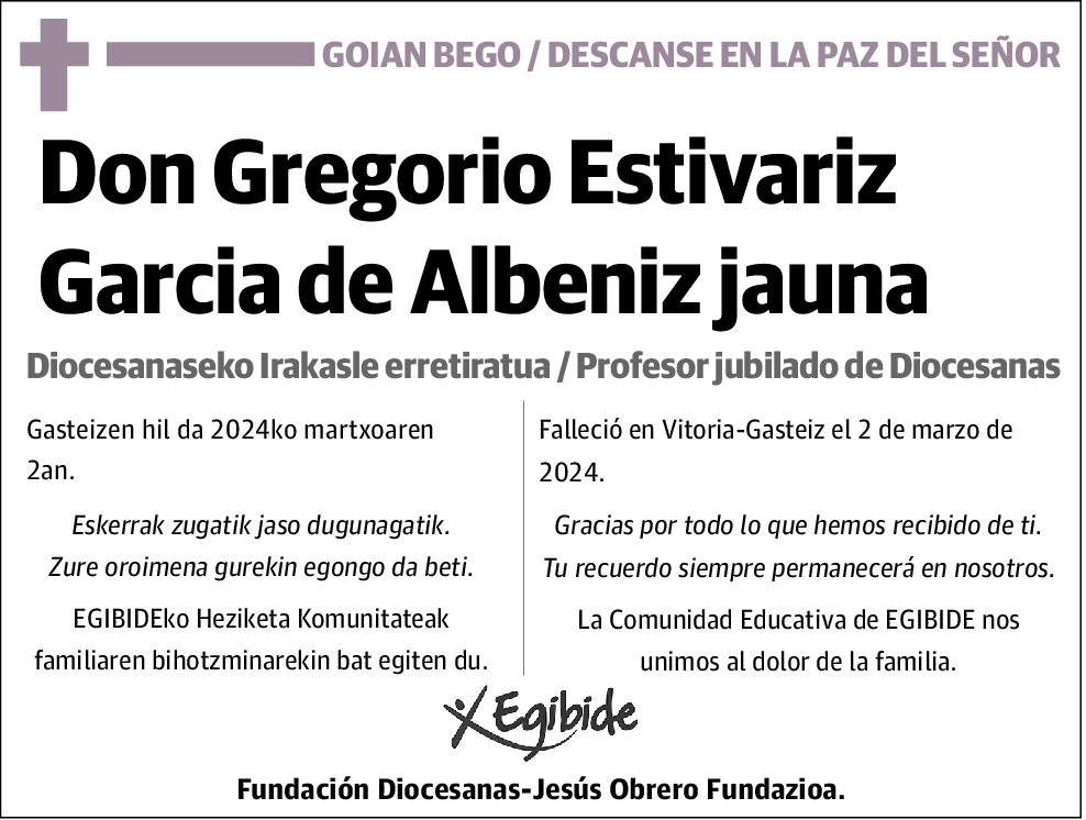 Gregorio Estivariz García de Albeniz