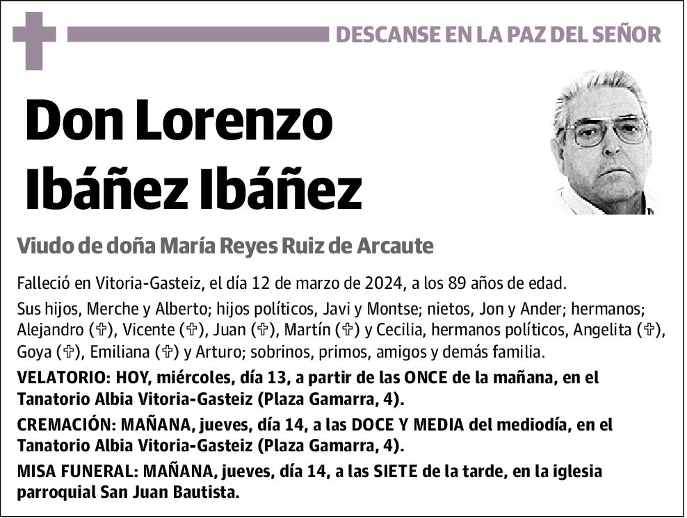 Lorenzo Ibáñez Ibáñez