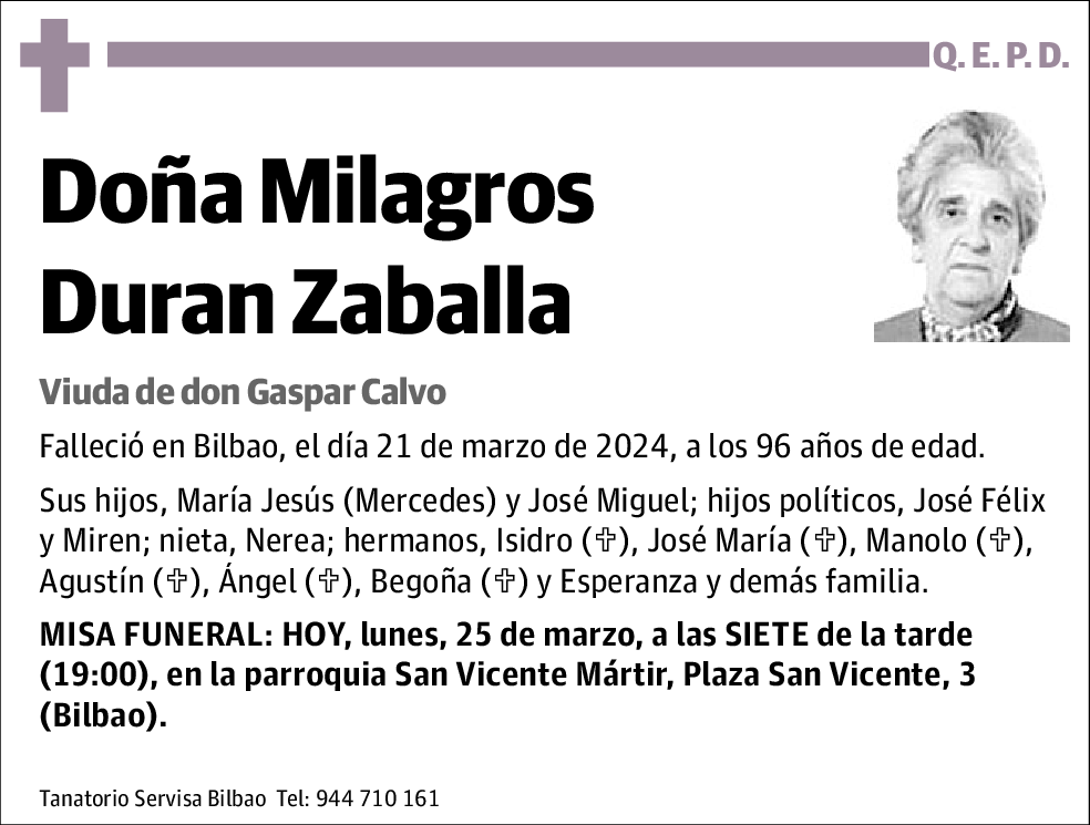 Milagros Durán Zaballa