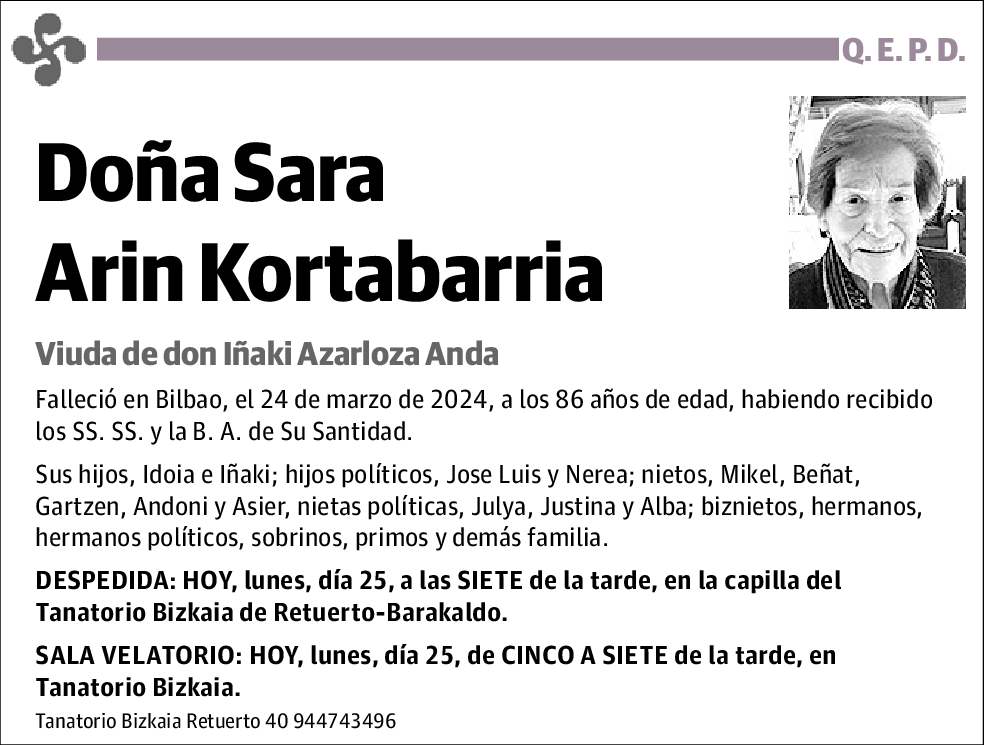 Sara Arin Kortabarria