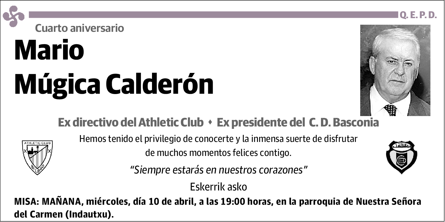 Múgica Calderón Mario