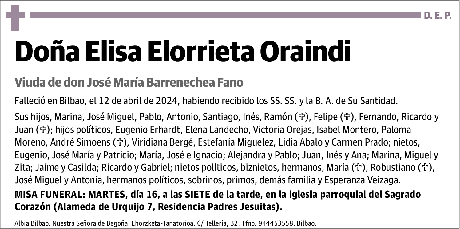 Elisa Elorrieta Oraindi