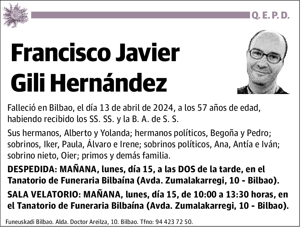 Francisco Javier Gili Hernández