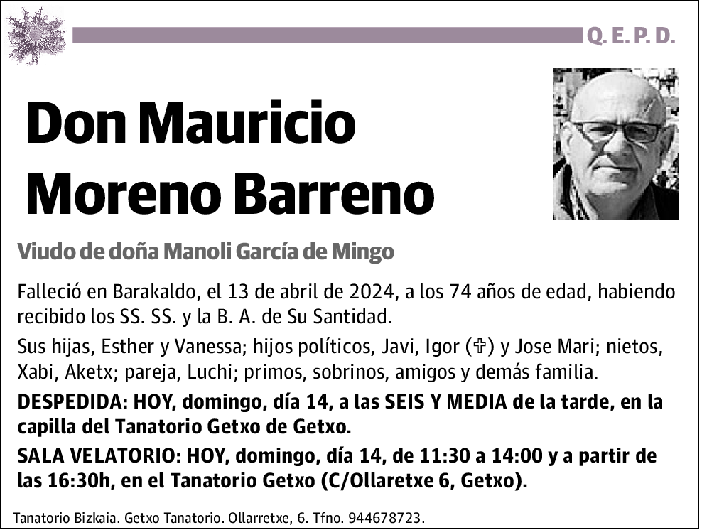 Mauricio Moreno Barreno