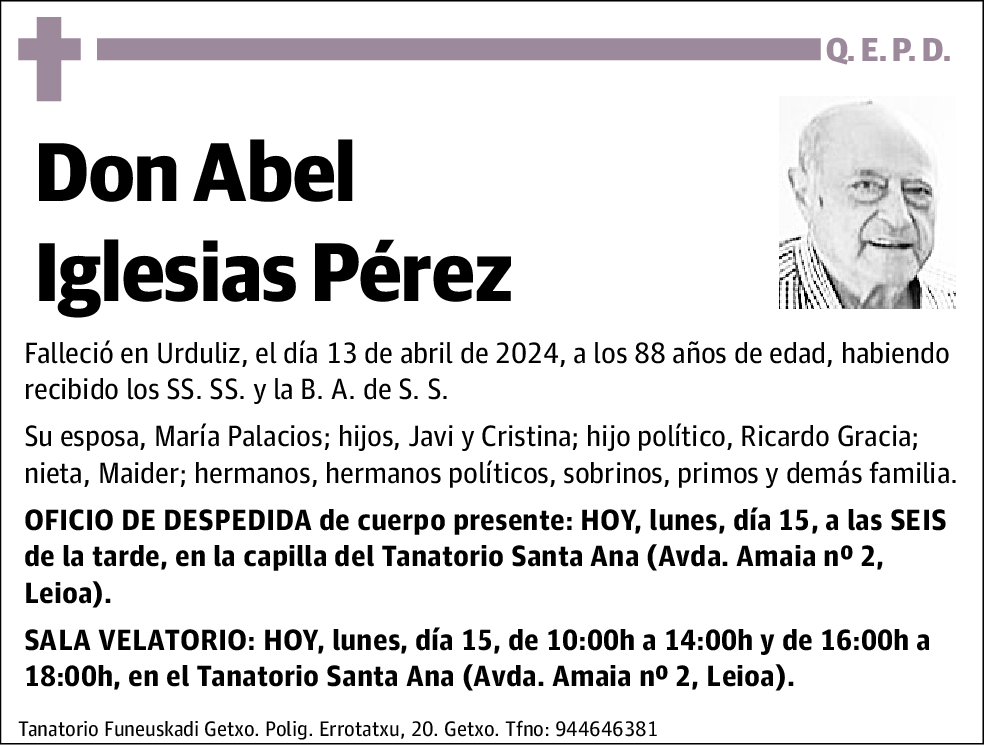 Abel Iglesias Pérez