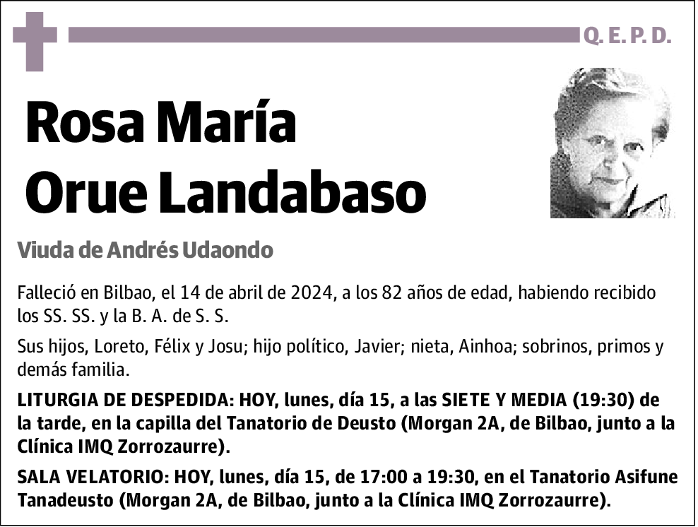 Rosa María Orue Landabaso