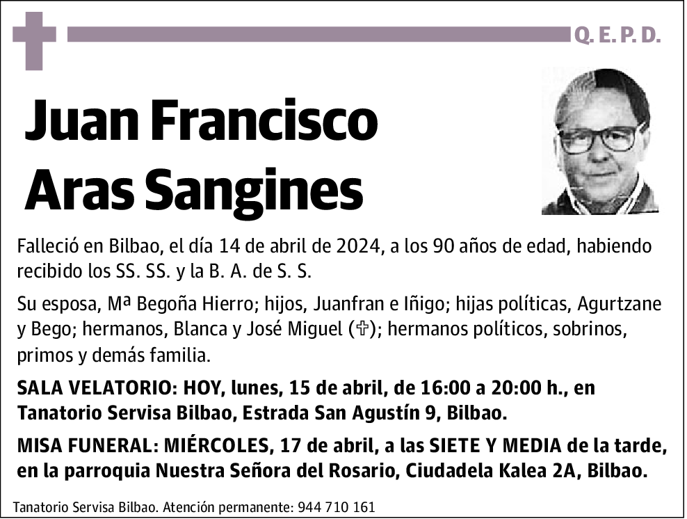Juan Francisco Aras Sangines