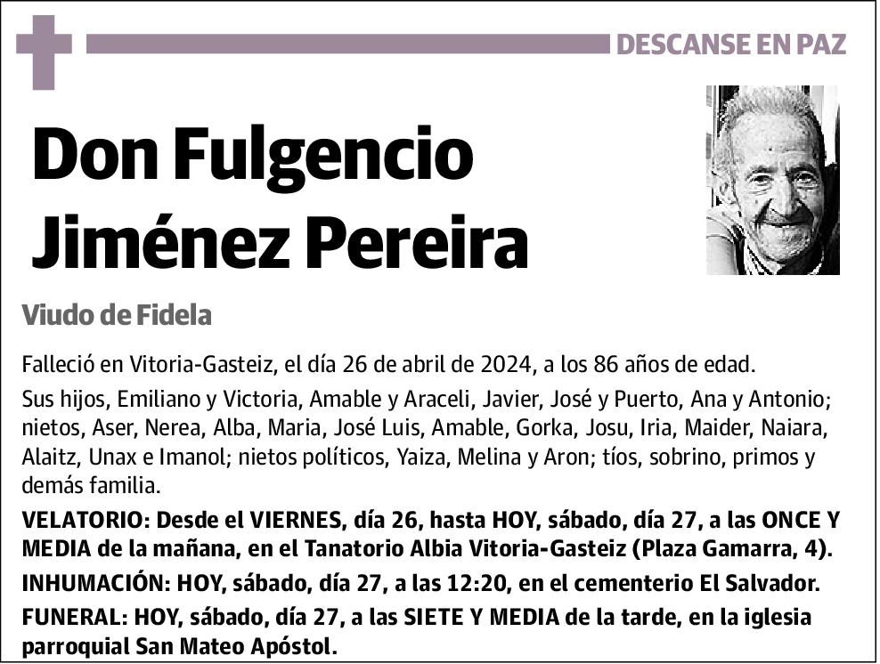 Fulgencio Jiménez Pereira