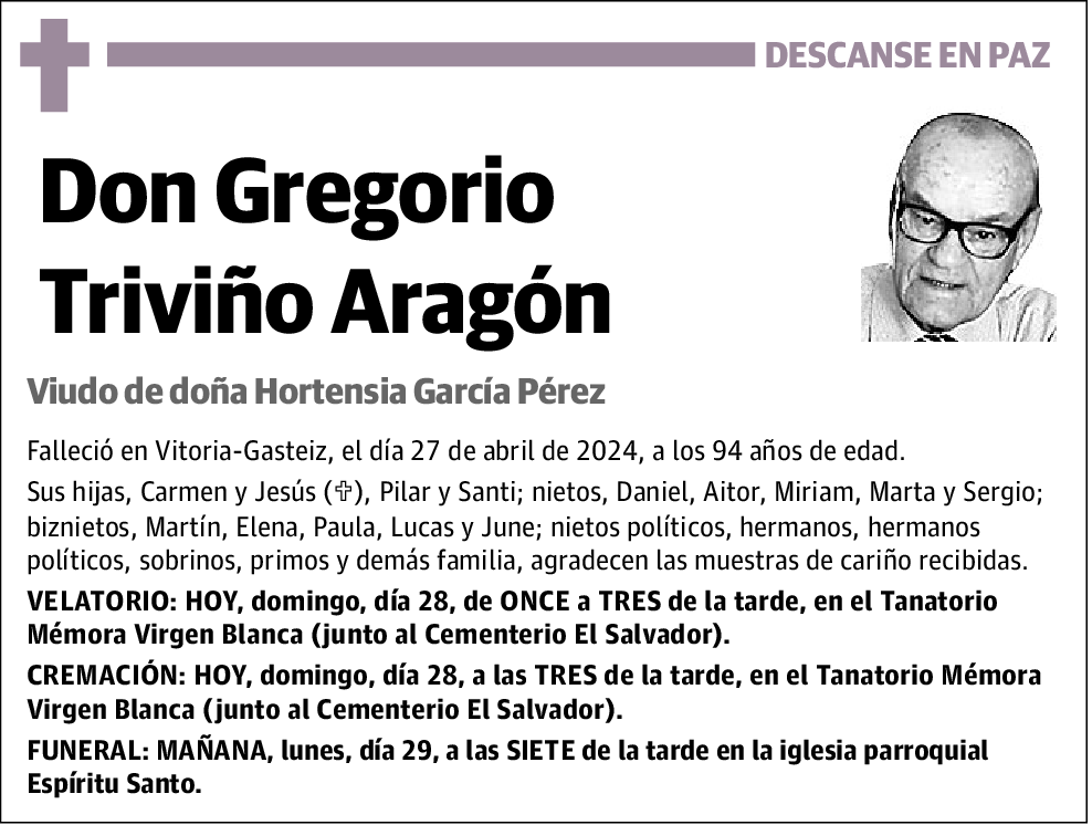 Gregorio Triviño Aragón