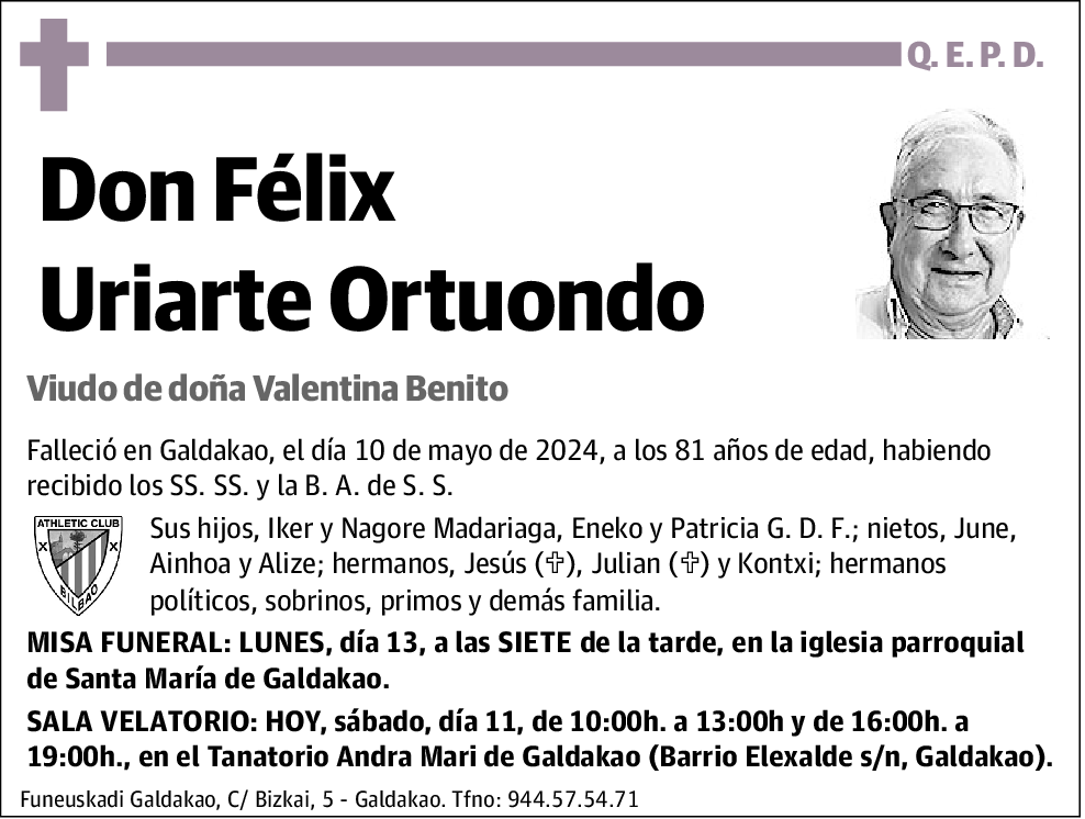 Félix Uriarte Ortuondo