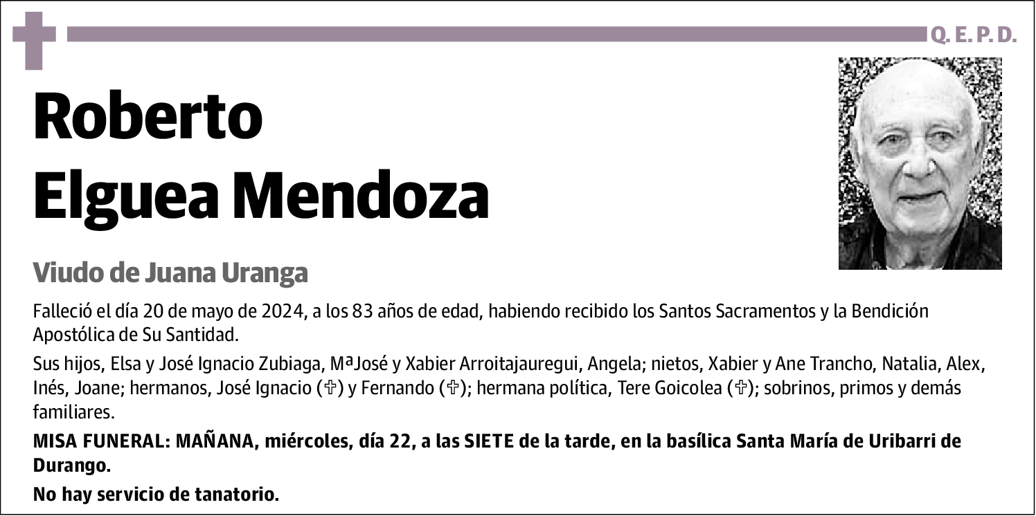 Roberto Elguea Mendoza