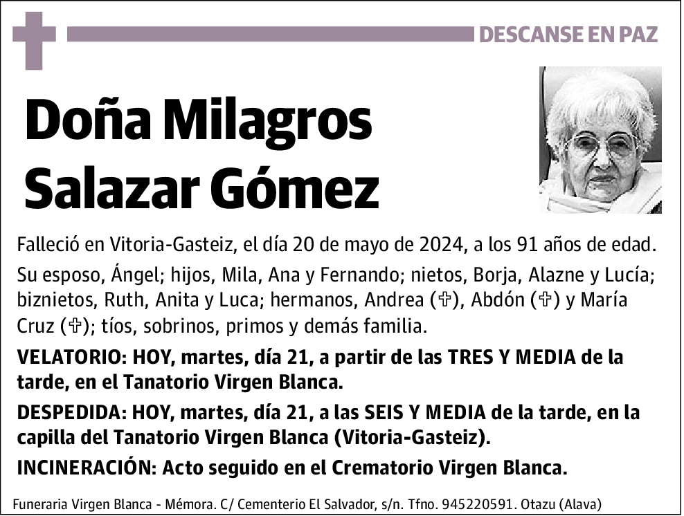 Milagros Salazar Gómez