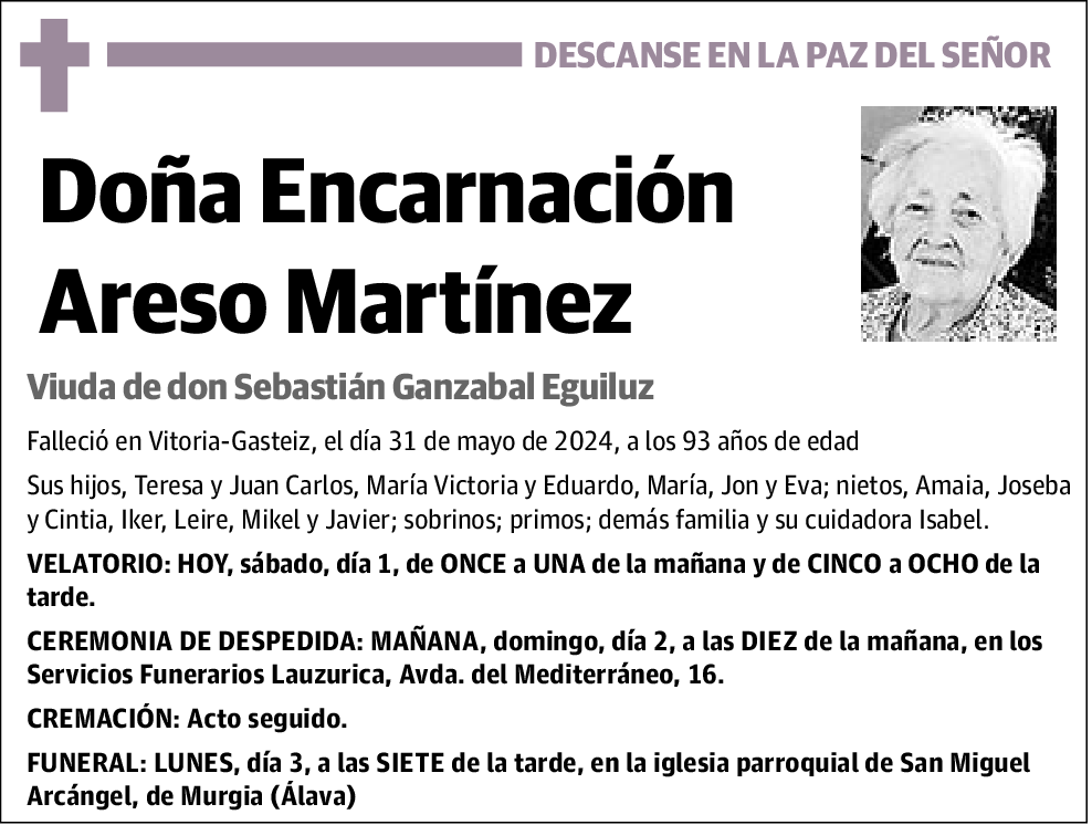 Encarnación Areso Martínez