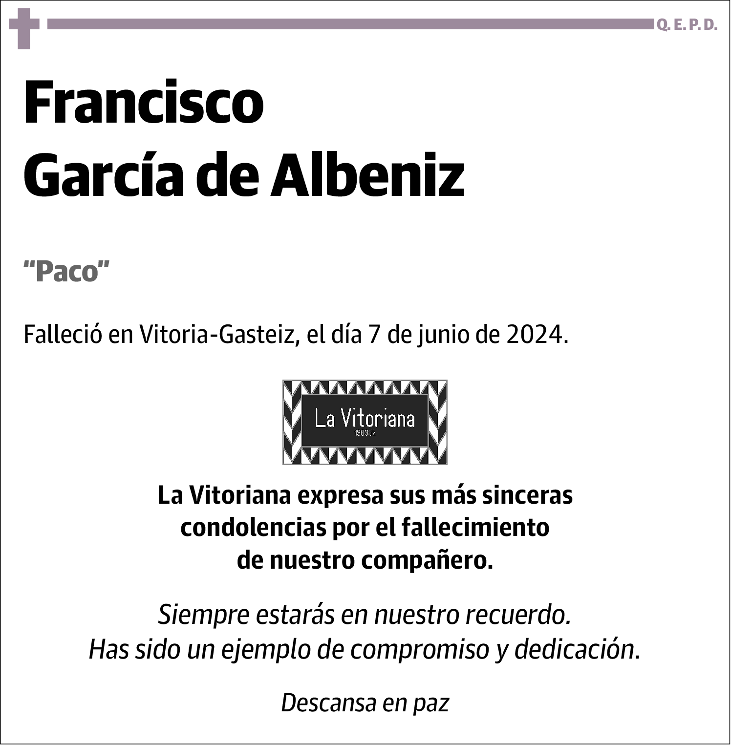 Francisco García de Albeniz