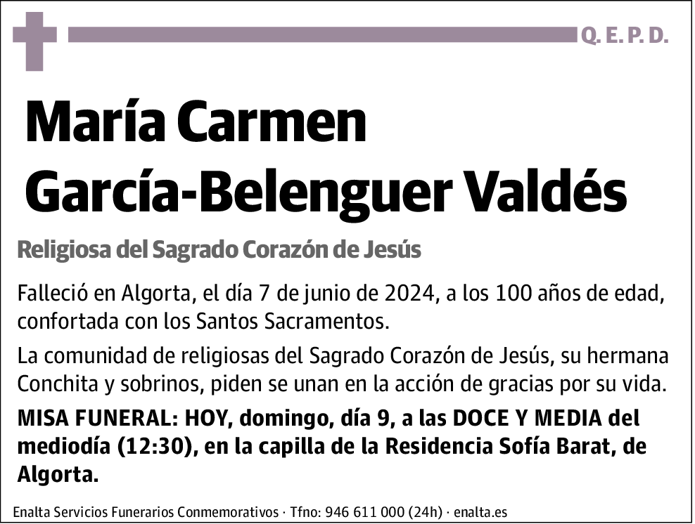 María Carmen García-Belenguer Valdés