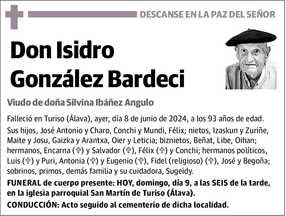 Isidro González Bardeci