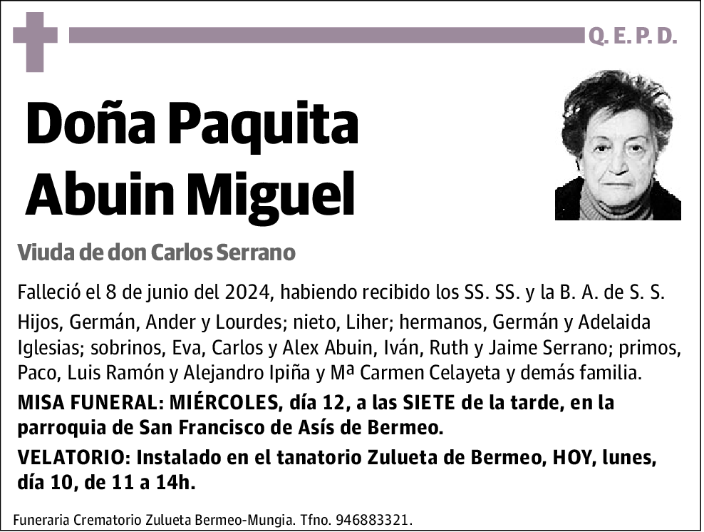 Paquita Abuin Miguel