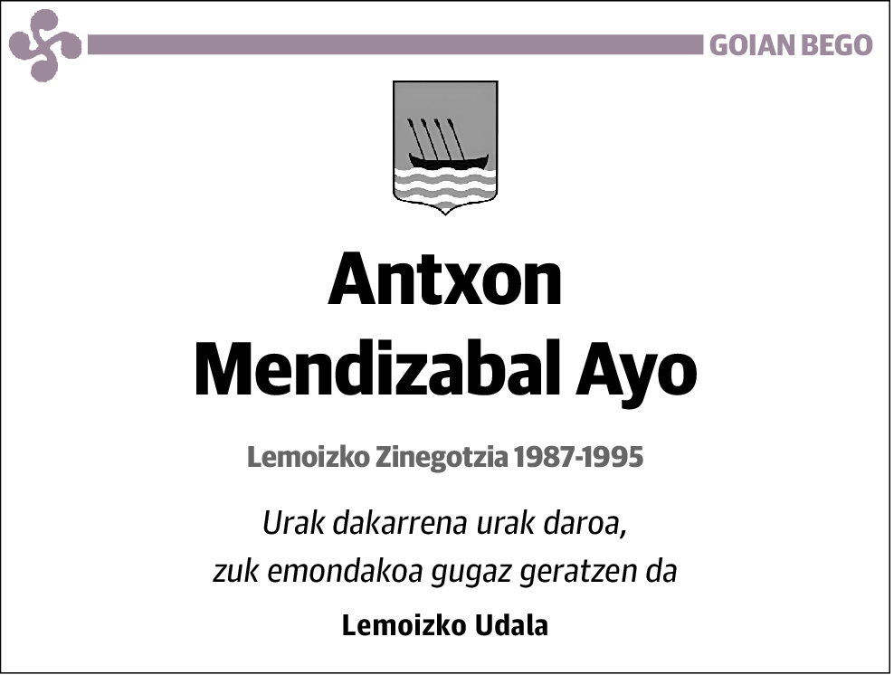 Antxon Mendizabal Ayo