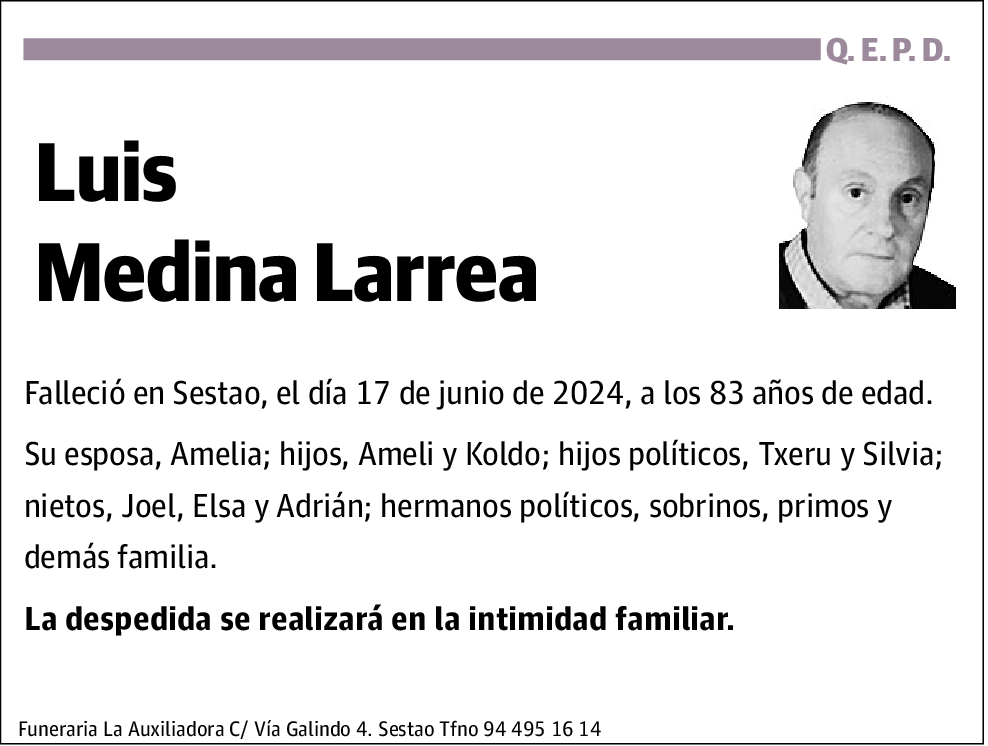 Luis Medina Larrea