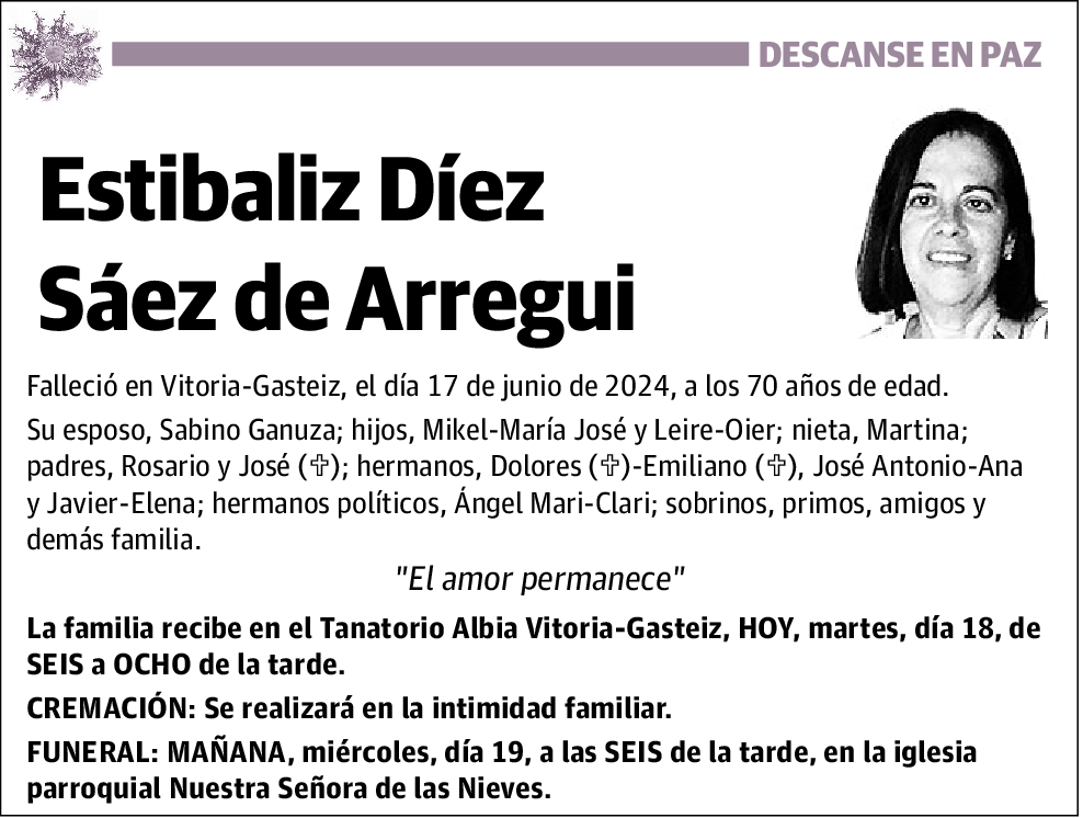 Estibaliz Díez Sáez de Arregui