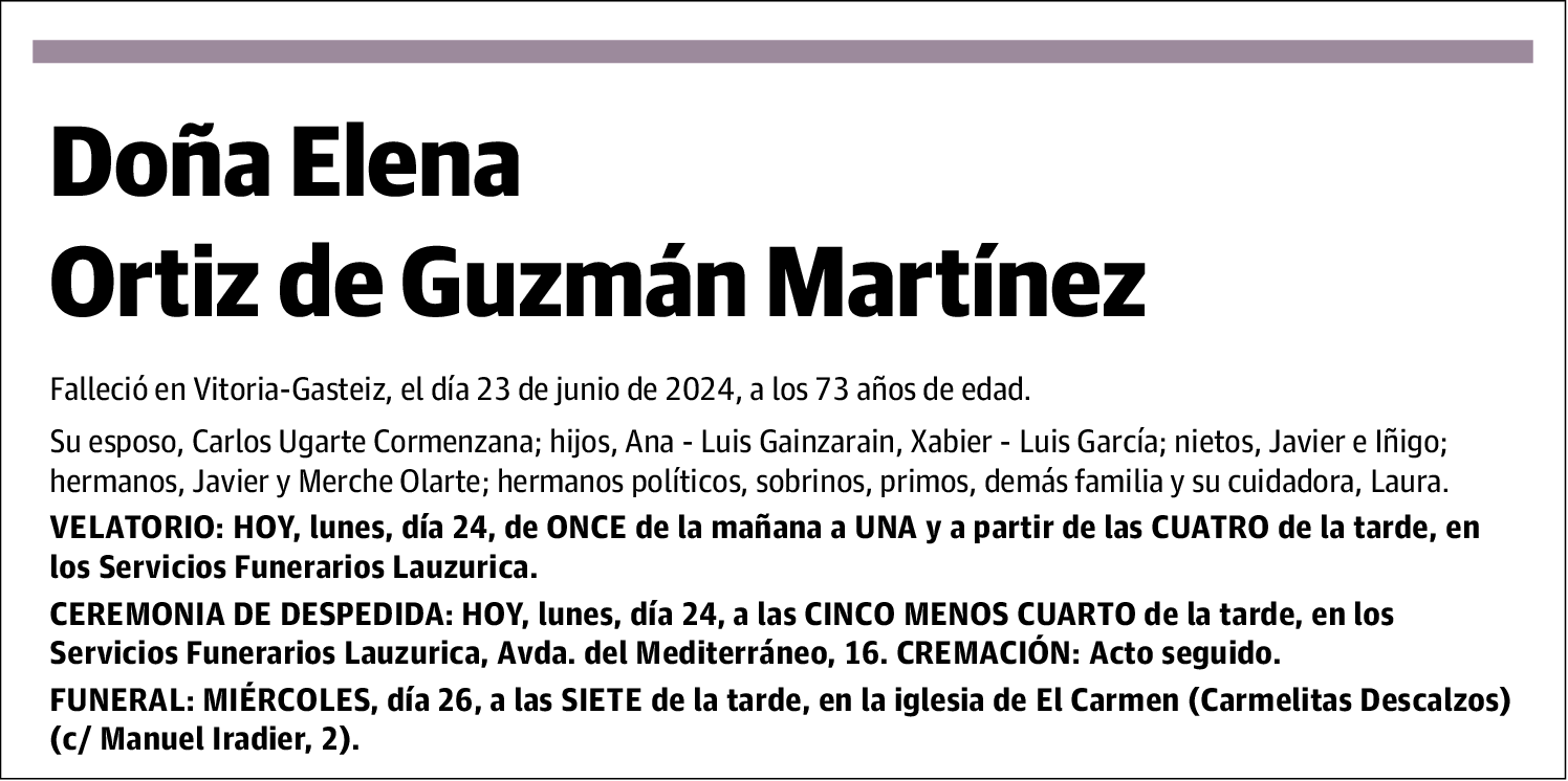 Elena Ortiz de Guzmán Martínez