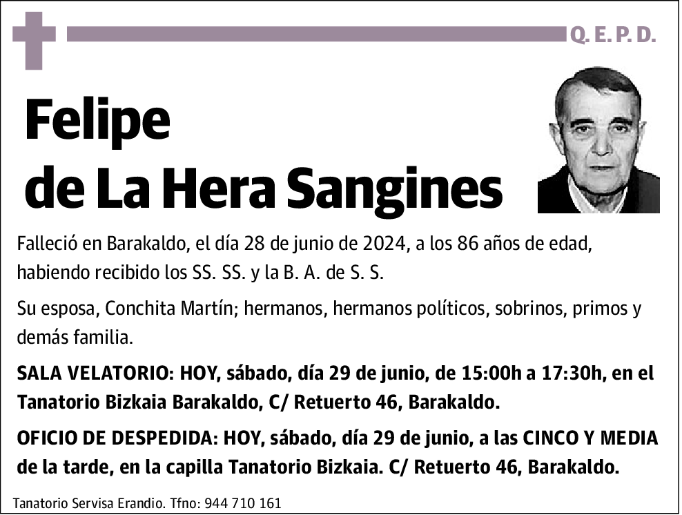 Felipe de La Hera Sangines