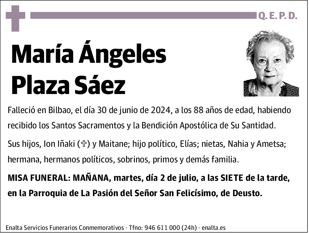María Ángeles Plaza Sáez