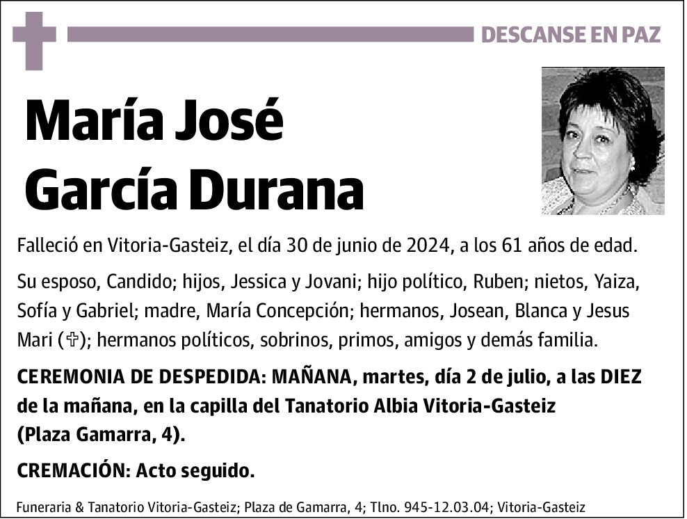 María José García Durana