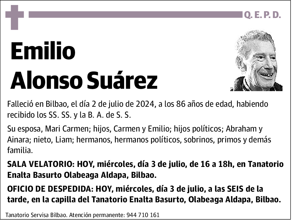 Emilio Alonso Suárez