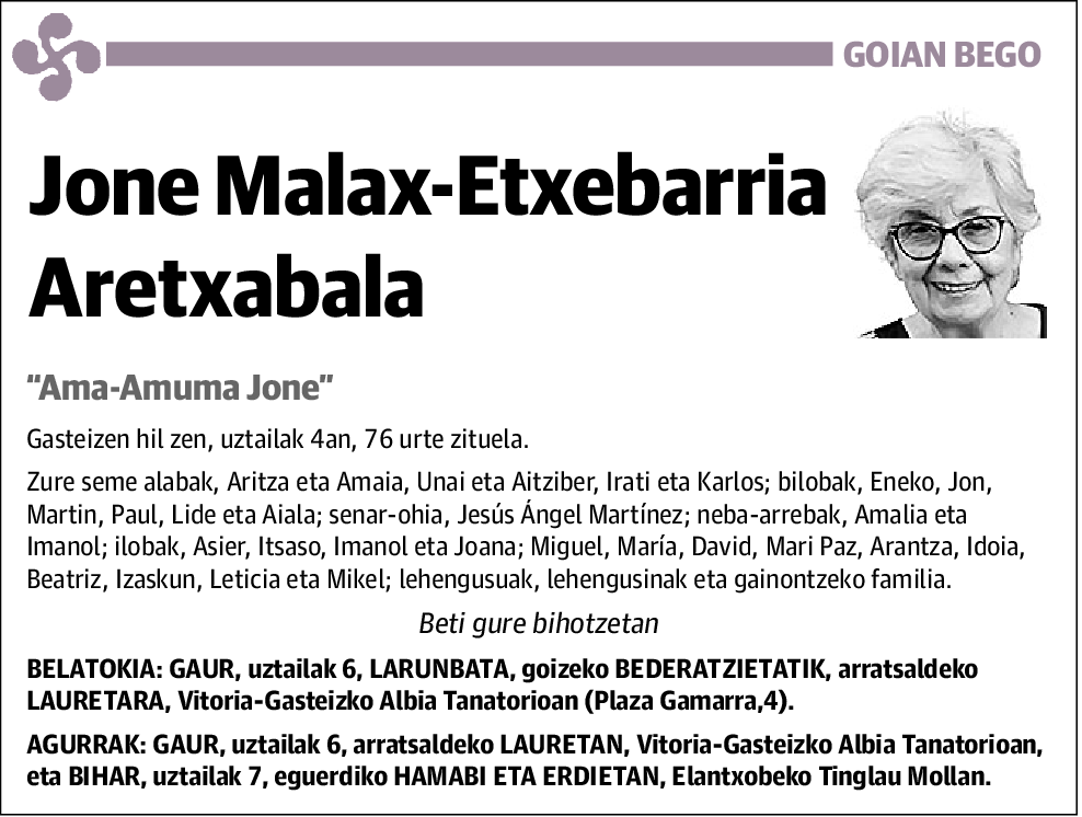 Jone Malax-Etxebarria Aretxabala