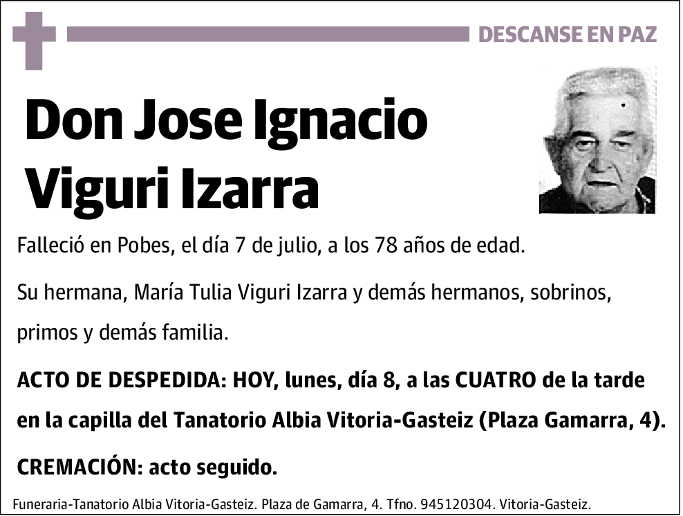 Jose Ignacio Viguri Izarra
