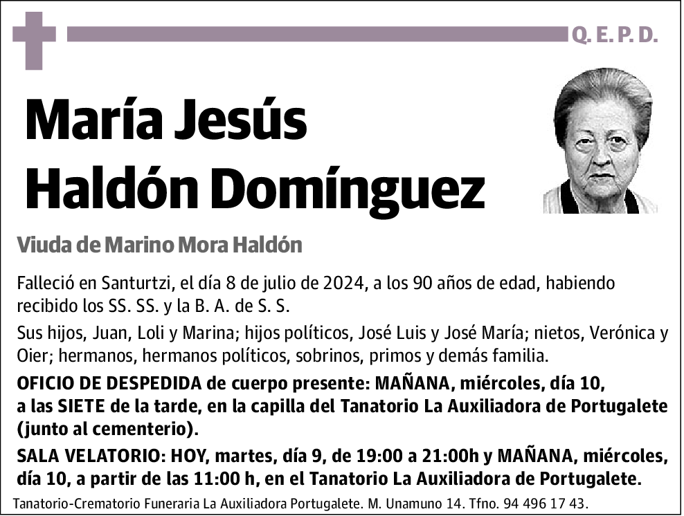 María Jesús Haldón Domínguez