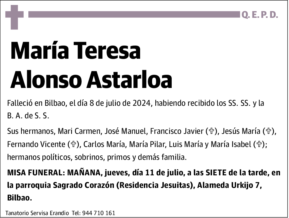 María Teresa Alonso Astarloa