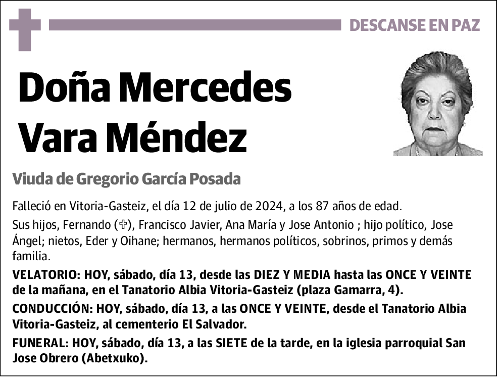 Mercedes Vara Méndez