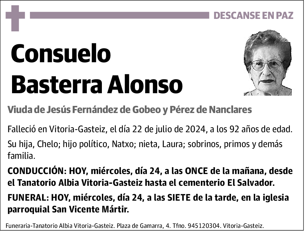 Consuelo Basterra Alonso